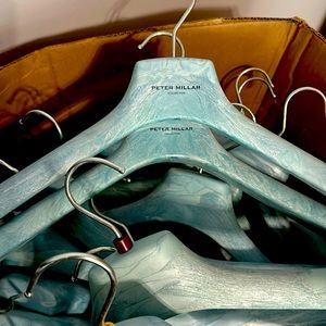 limited edition Peter millar Boutique hangers.